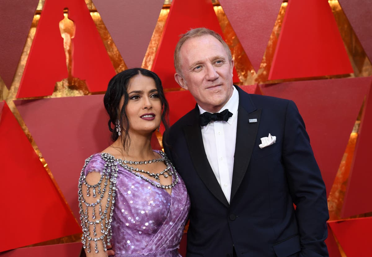 Salma Hayek responds to suggestion that she married her husband for money