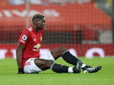 Manchester United vs Real Sociedad: Injured trio not ready to return as Paul Pogba steps up recovery