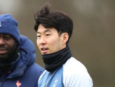 Son Heung-min claims it’s ‘unfair’ to discuss new contract but maintains he is happy at Tottenham