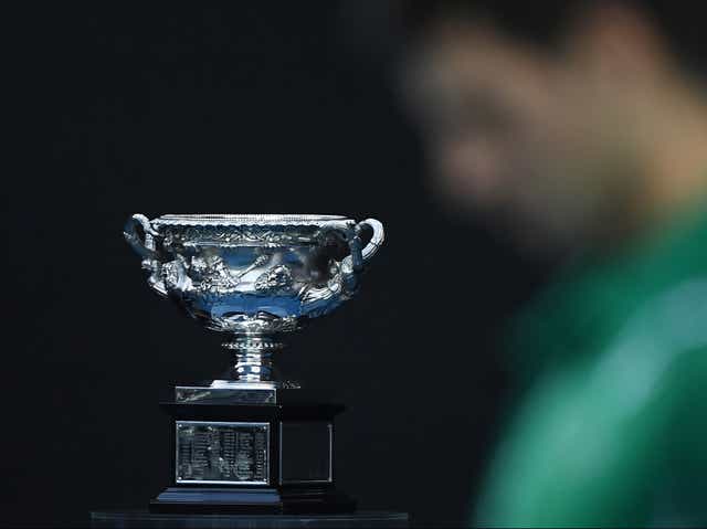 Novak Djokovic won the men’s singles title at last year’s Australian Open