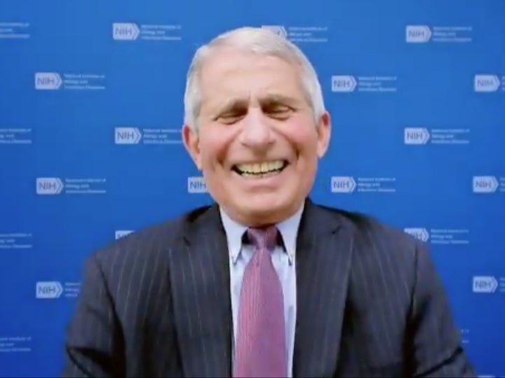 Dr Anthony Fauci laughs upon learning what ‘Fauci-ing’ means in the dating world