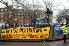 Teenage HS2 protester arrested emerging from secretly dug tunnels, leaving five activists underground