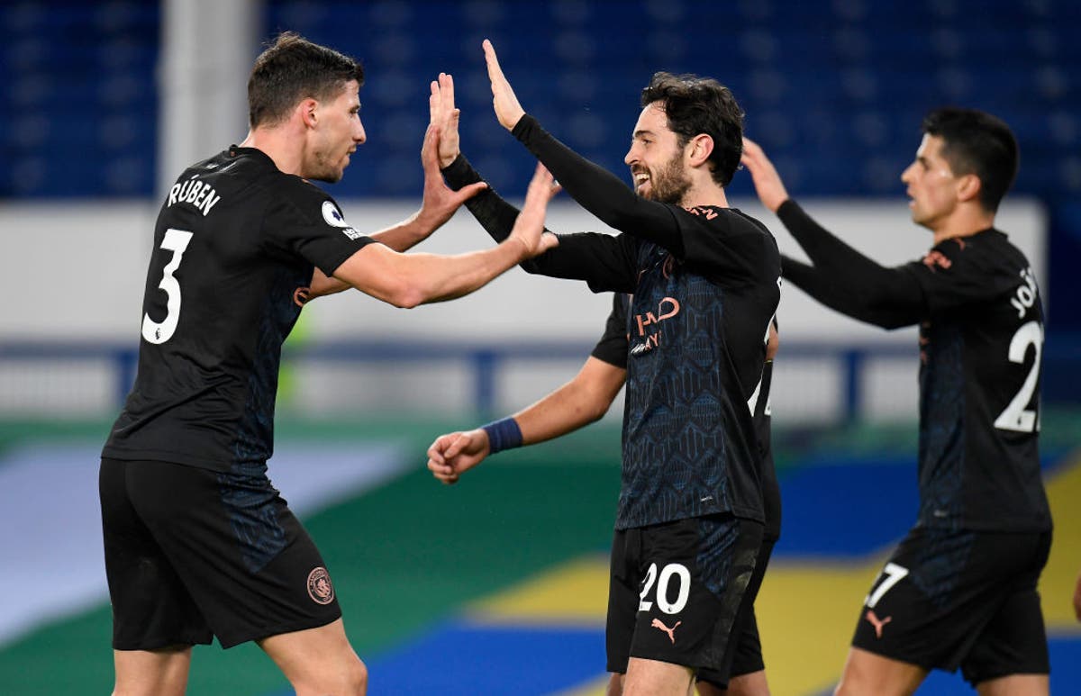 Bernardo Silva orchestrates latest Man City victory to prolong Everton&rsquo;s pain