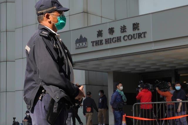 Hong Kong Protests Trial