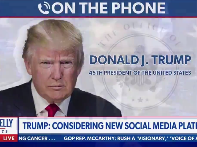 Donald Trump calls into Newsmax