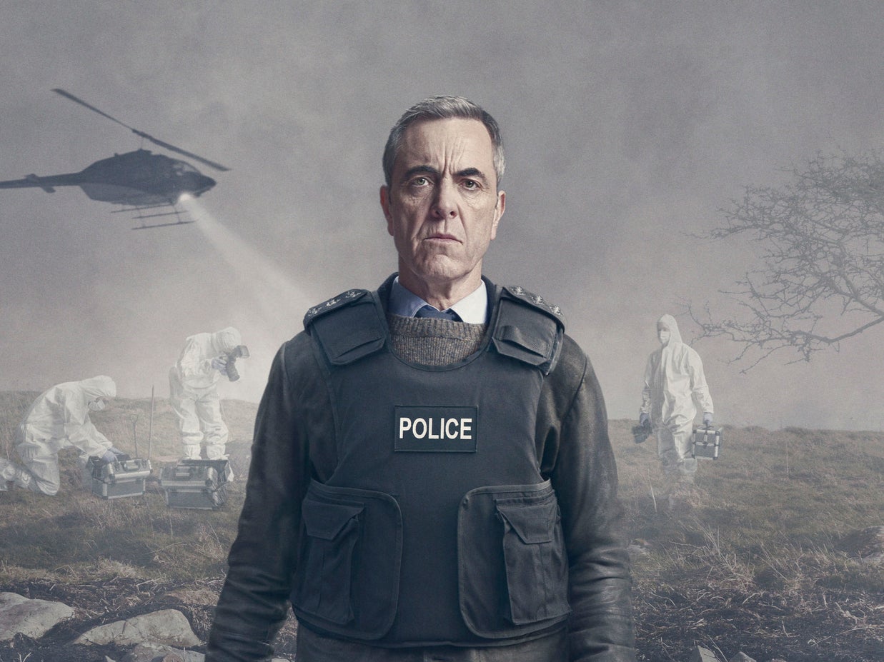 James Nesbitt in promotional artwork for Bloodlands