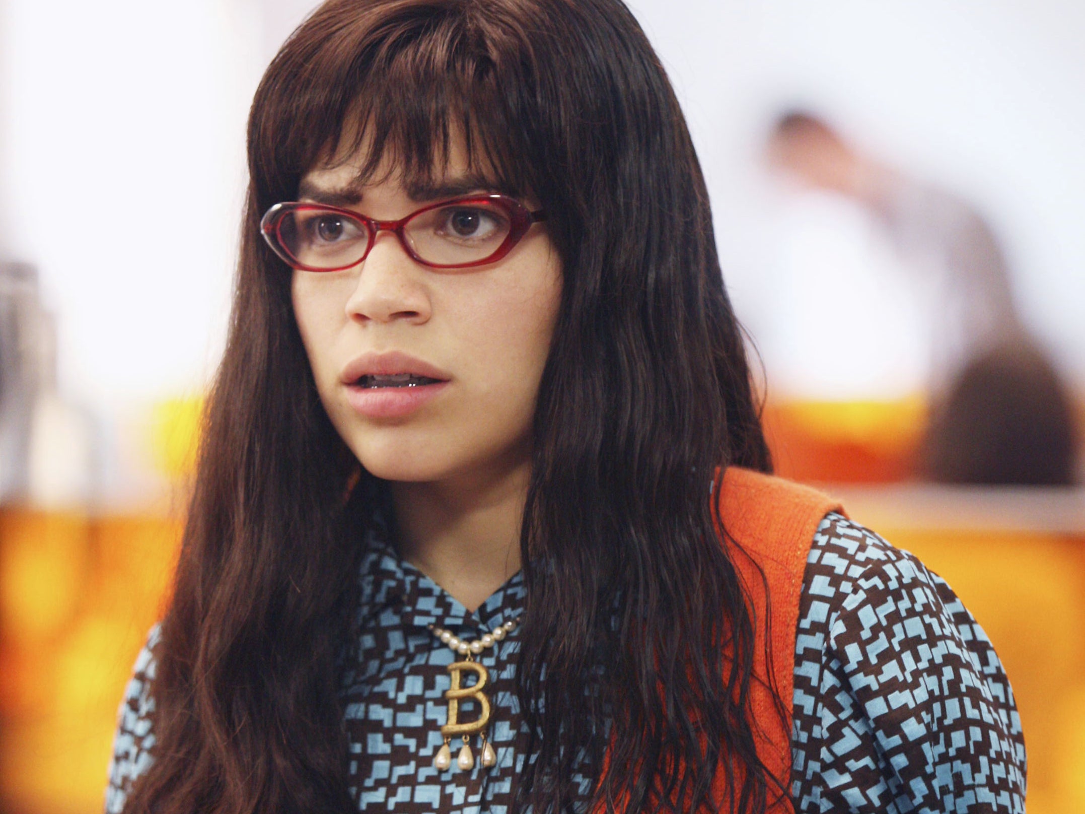 Women wear glasses on TV either to show the character is plain or clever. Ugly Betty, for example
