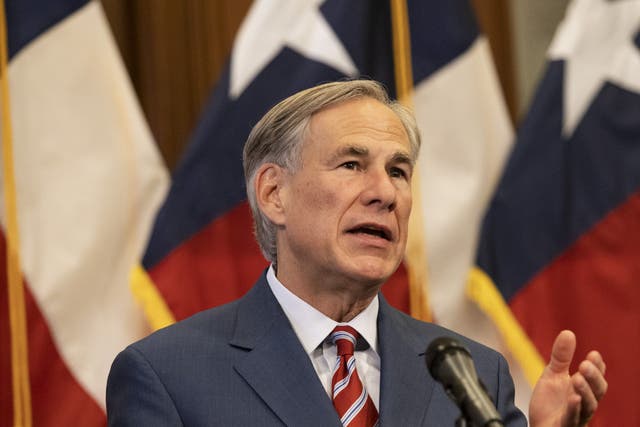 <p>Texas governor Greg Abbott said  the state is open 100%  </p>