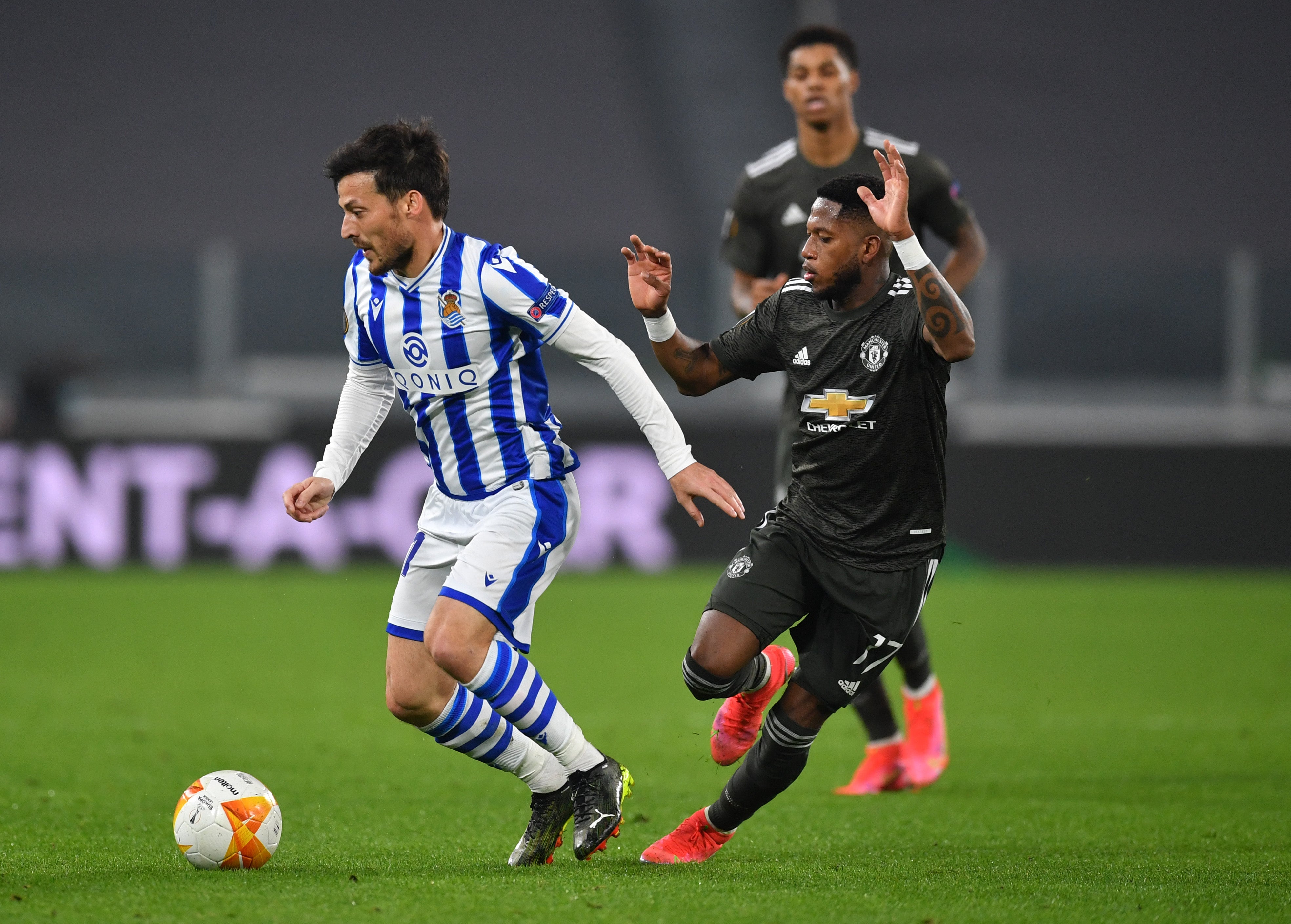 Bruno Fernandes at the double as Manchester United rout Real Sociedad, Europa League