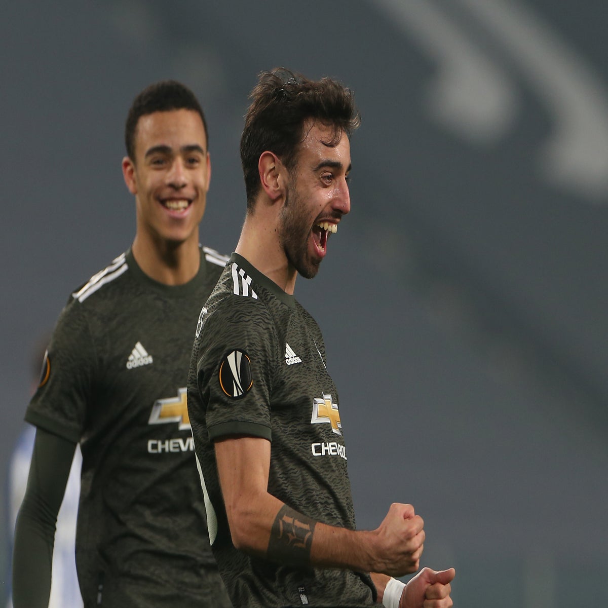 Bruno Fernandes at the double as Manchester United rout Real Sociedad, Europa League