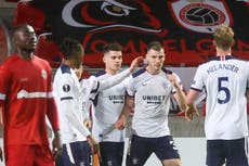 Rangers grab last-minute win over Antwerp in seven-goal Europa League thriller