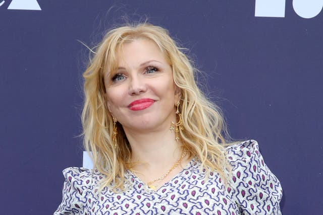 <p>Courtney Love at an event in 2019</p>