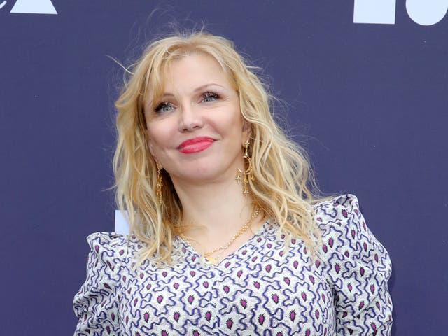 <p>Courtney Love at an event in 2019</p>