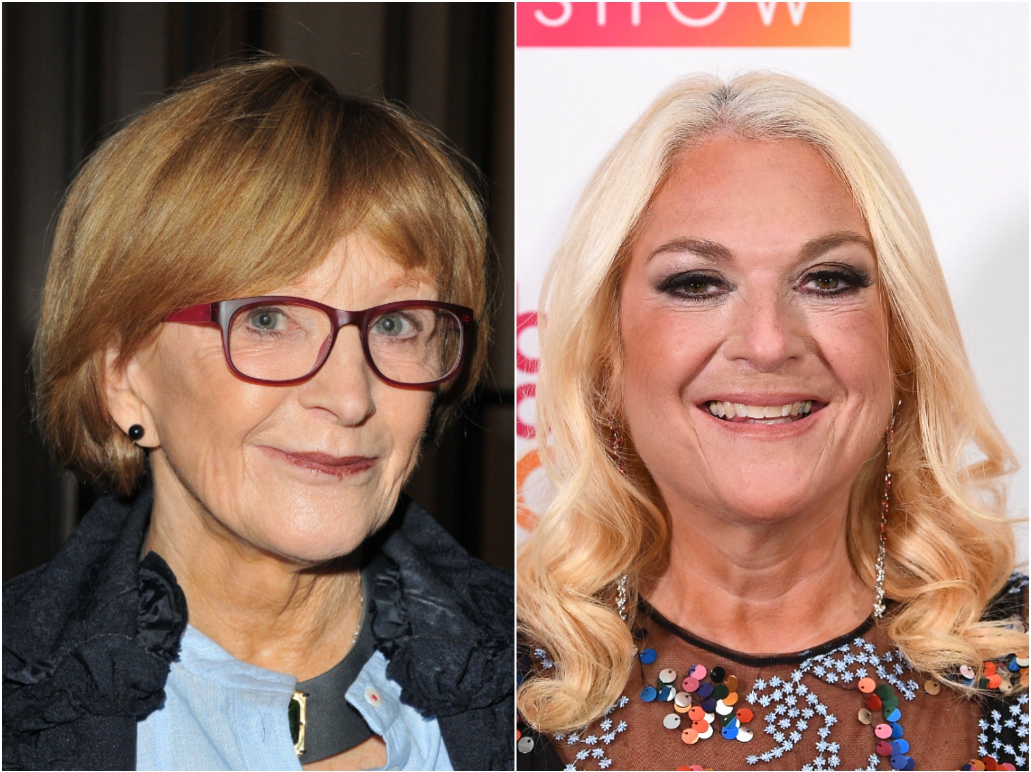 Anne Robinson and Vanessa Feltz