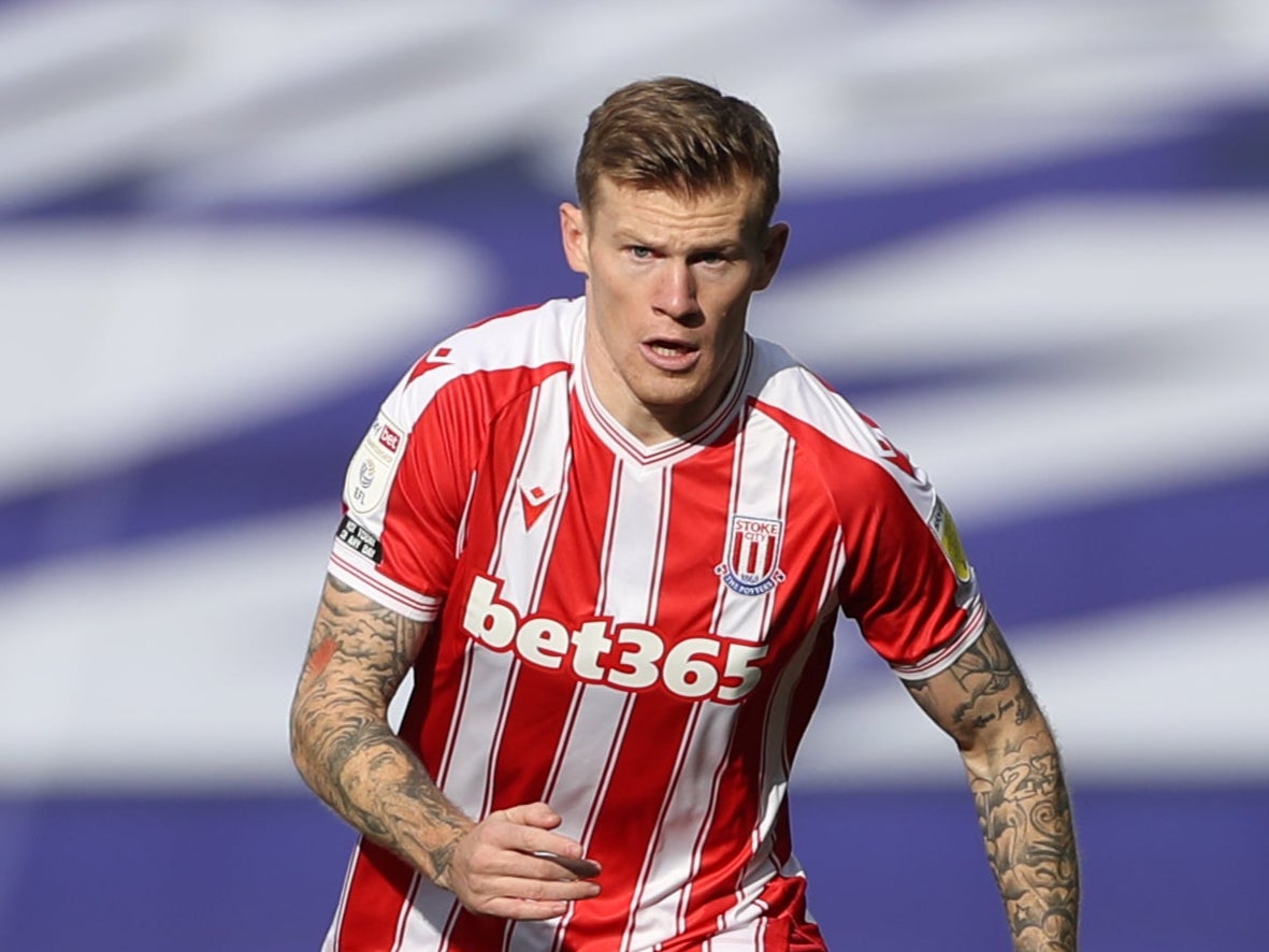 <p>Stoke City and Republic of Ireland footballer James McClean </p>