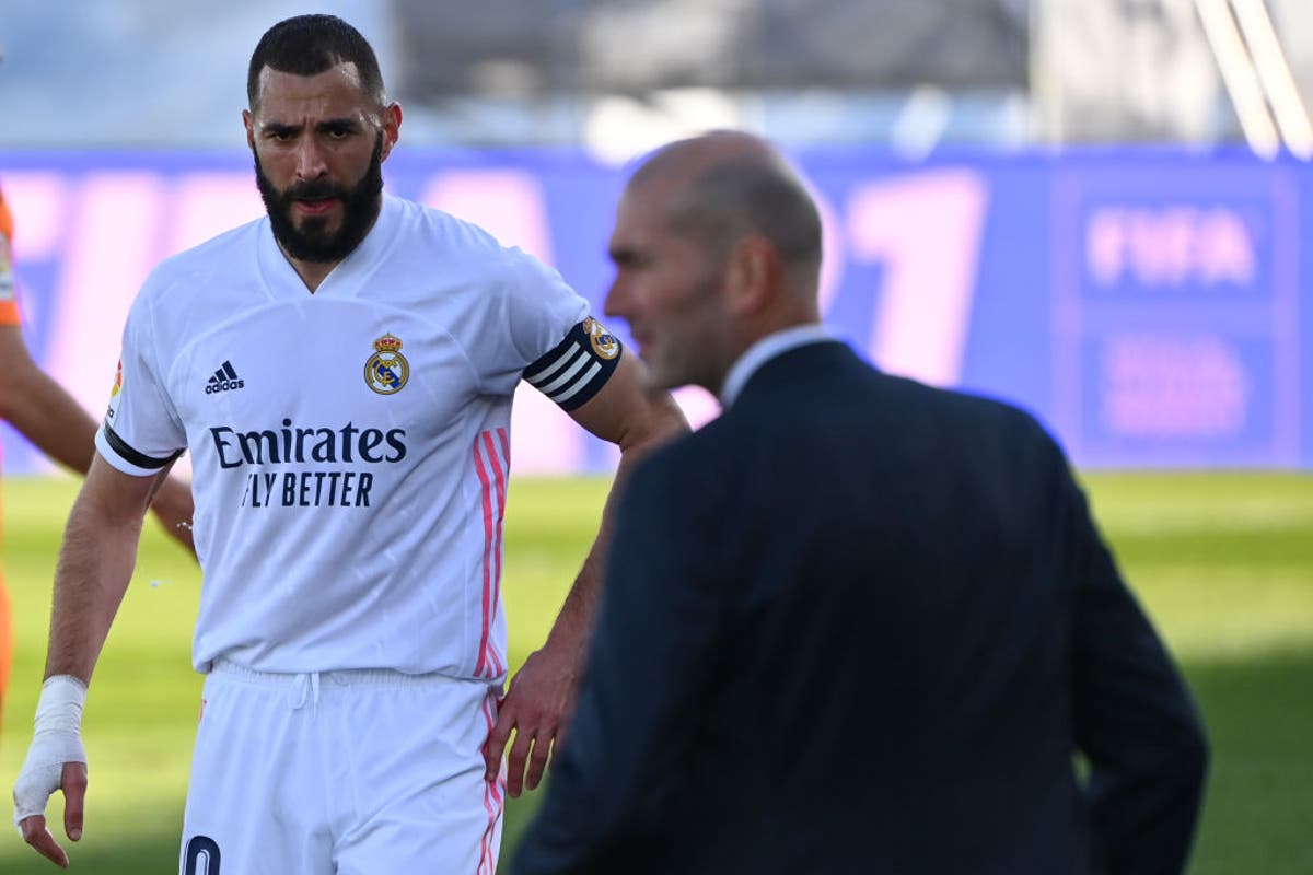 Karim Benzema an injury doubt for Real Madrid&rsquo;s Champions League clash with Atalanta