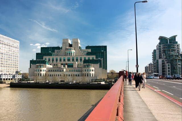 The Secret Intelligence Service (SIS) building in central London