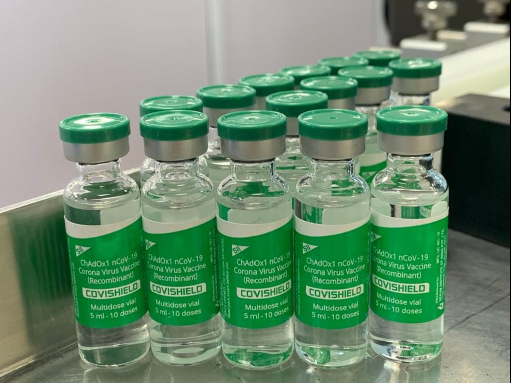 Serum Institute produces AstraZeneca vaccines under the label Covishield