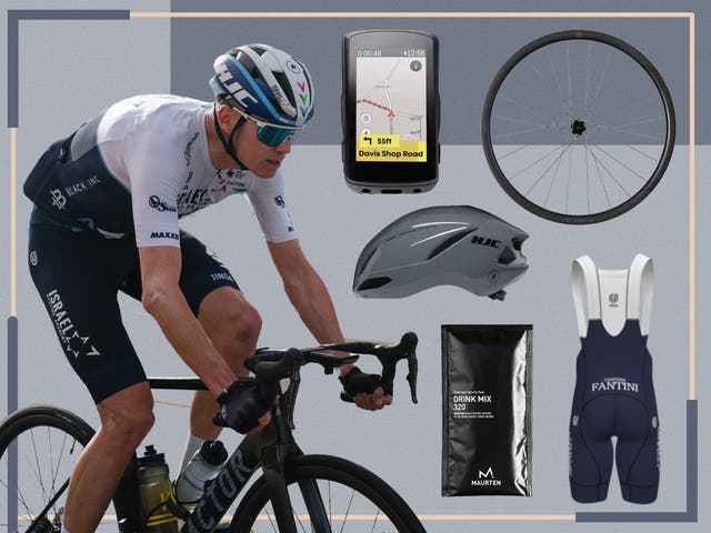 <p>Shop the legendary cyclist’s bike, jersey, wheels, bidon and more</p>