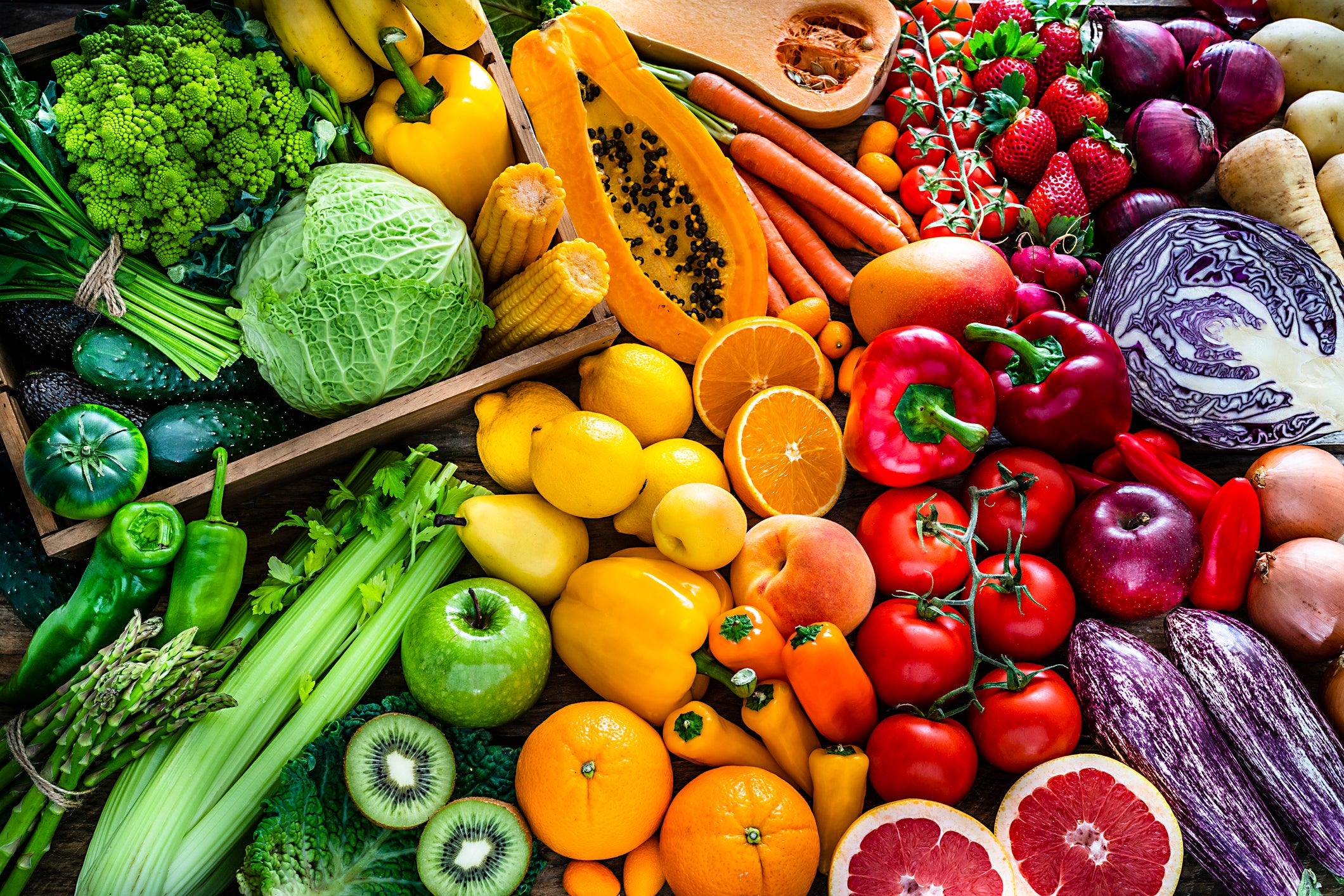 An environmental group announced the top 12 fruits and vegetables most covered with pesticides