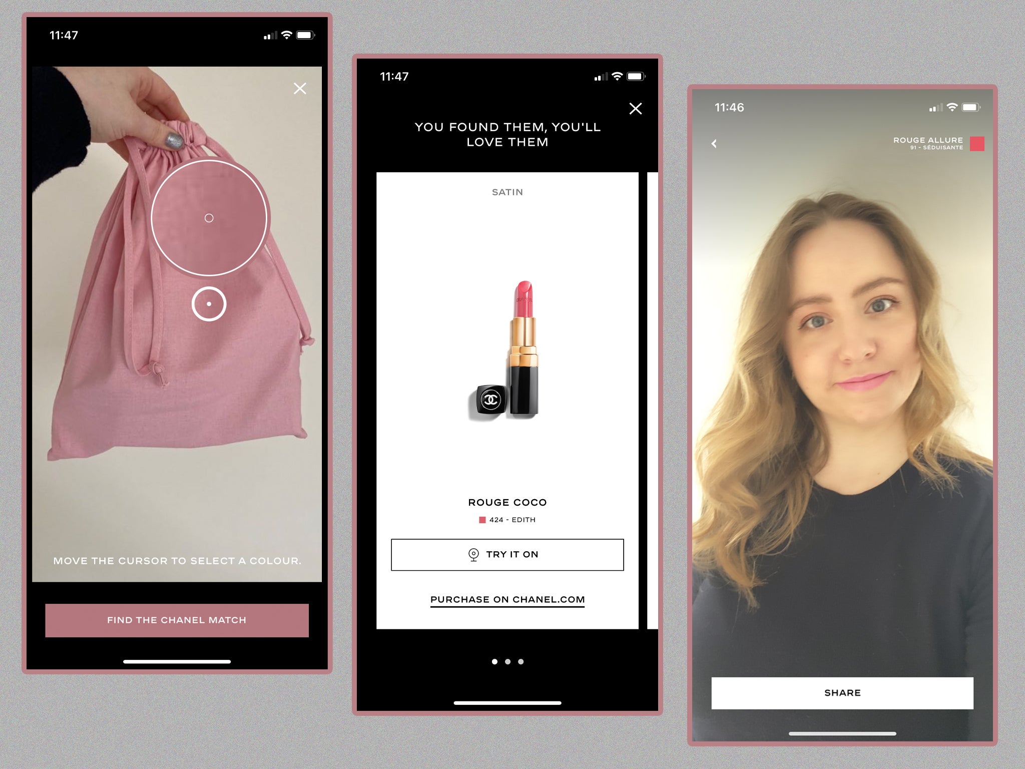 Chanel launches Lipscanner their firstever tryon lipstick app  Premium  Beauty News