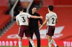 Mikel Arteta is transforming Arsenal into Premier League contenders, says Pep Guardiola