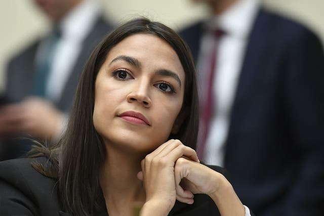 <p>Rep. Alexandria Ocasio-Cortez implied that her Republican colleague, Marjorie Taylor Greene, was trying to cut her workday short.</p>