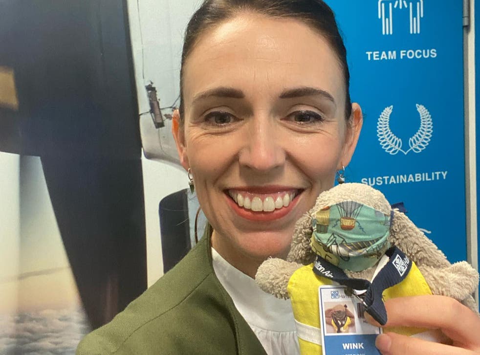 New Zealand’s prime minister Jacinda Ardern launched a public appeal for help tracing the owners of a toy bunny after it was left behind at Hamilton Airport