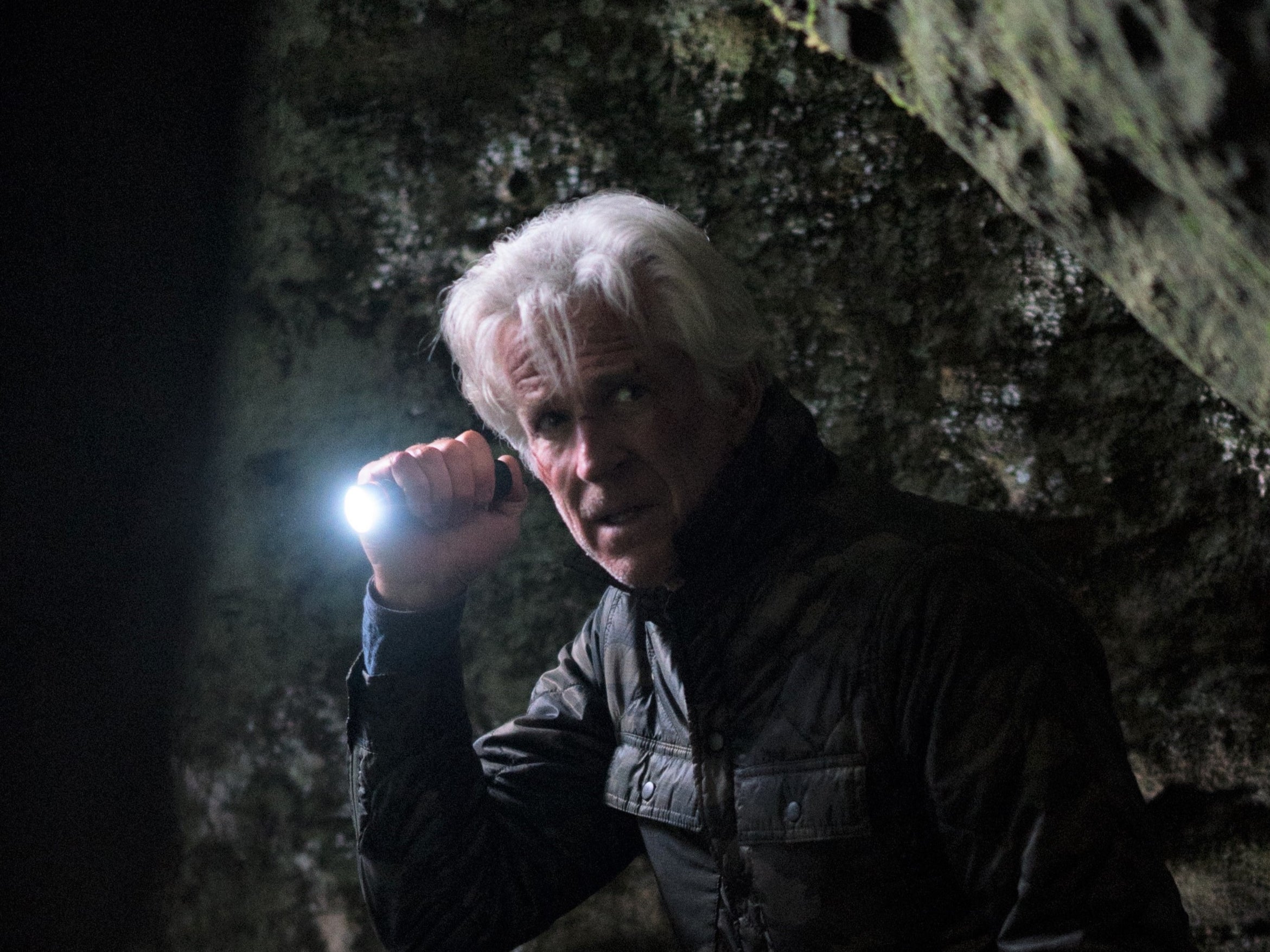 Matthew Modine as the avenging father in new horror film ‘Wrong Turn’