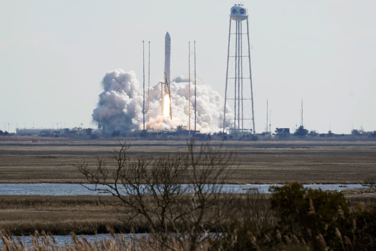 Space station launch honors 'Hidden Figures' mathematician