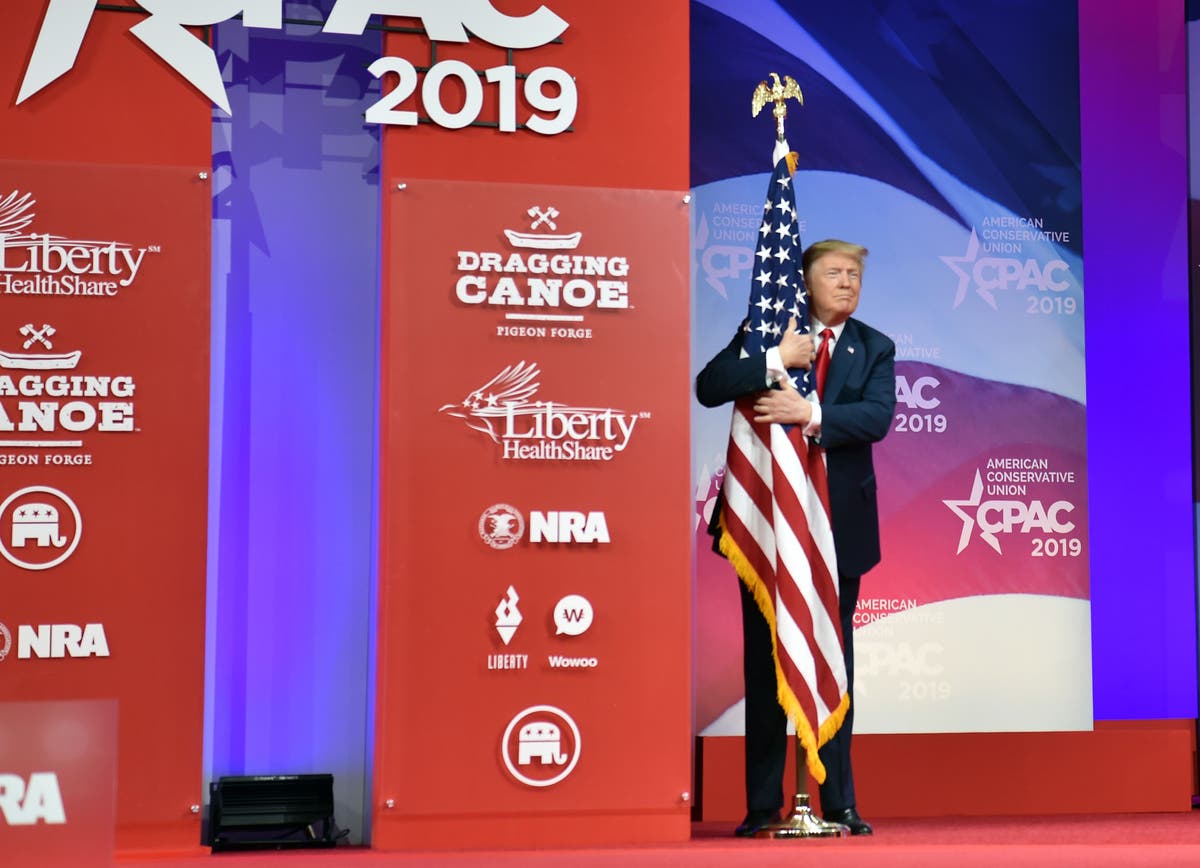 Trump will appear for the first time after leaving CPAC, the report reads