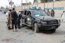 Officials: Roadside bombs in Afghanistan kill 3, wound 20