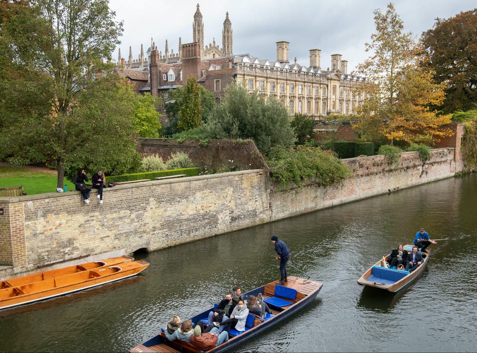 Brexit news - live: Latest updates as DUP launches legal challenge to Northern Ireland protocol 2 <p>Students at the University of Cambridge</p>