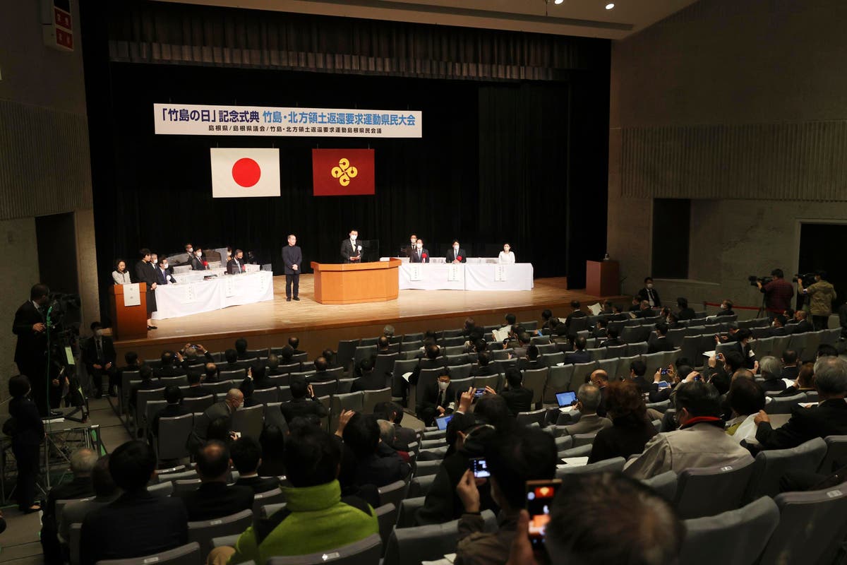 Japan renews claim on South Korea-held island