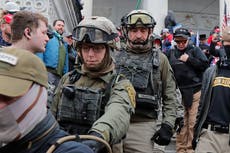 Oath Keeper charged in Capitol insurrection claims she was given VIP pass at Trump rally and ‘met with Secret Service agents’