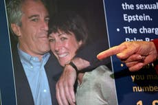 Ghislaine Maxwell ‘told reporter that Epstein had tapes of Trump and Clinton’
