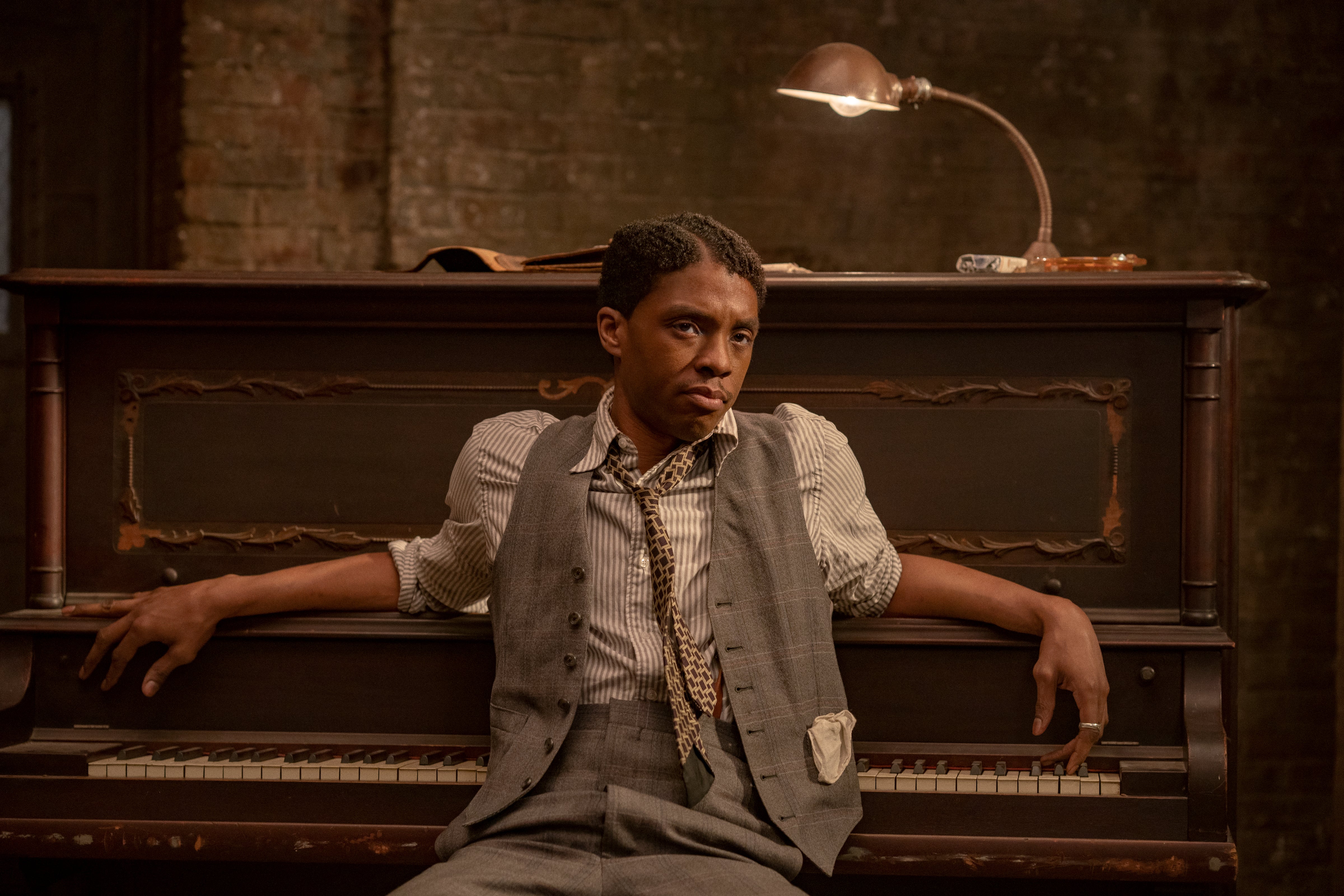 Chadwick Boseman in Ma Rainey’s Black Bottom