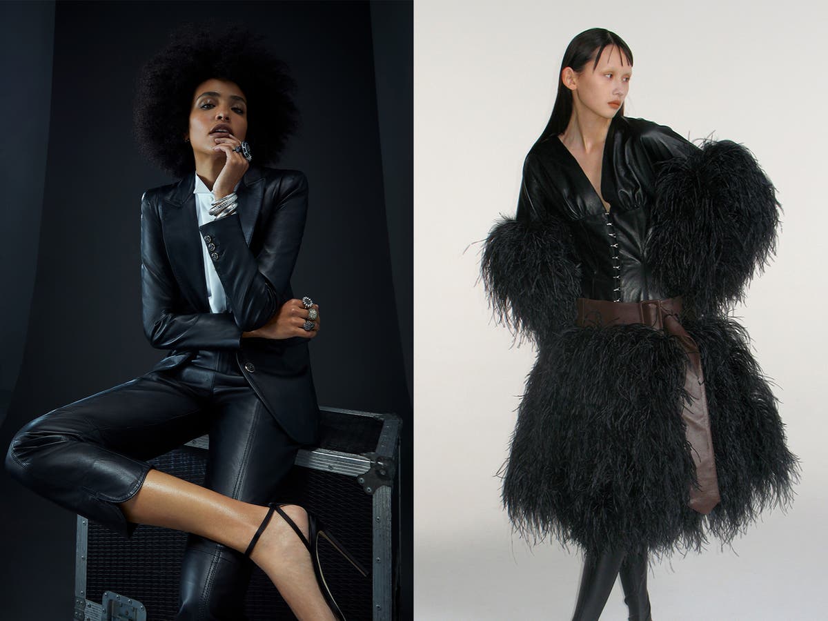 London Fashion Week: Whatever we&rsquo;re doing in autumn, designers say we&rsquo;ll be doing it in leather