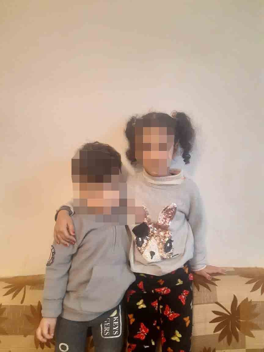 Muhannad’s children, Omar, three, and Heba, five, haven’t been able to start school as a result of the delay in their transfer