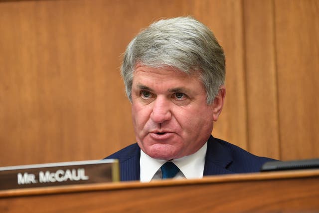 Michael McCaul speaks during a House Committee on Foreign Affairs hearing on September 16, 2020.