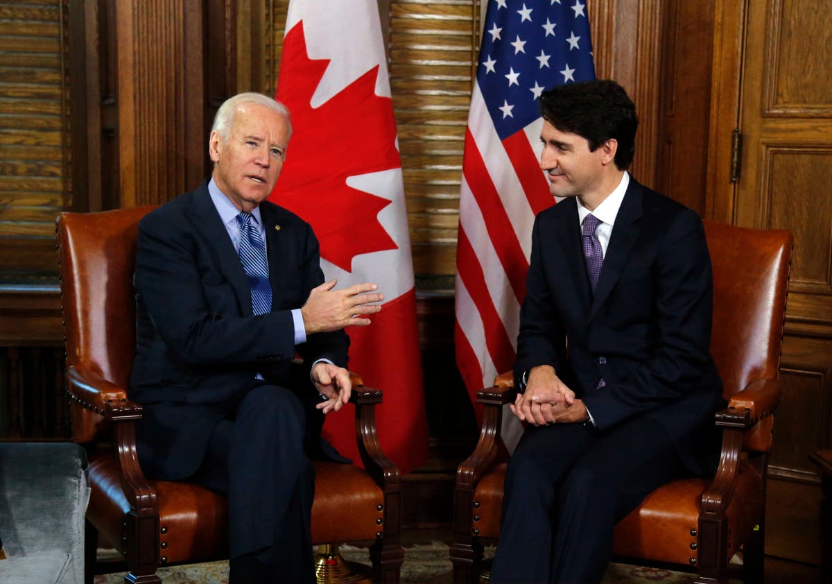 Coronavirus forces Biden to forgo pomp for US-Canada meeting