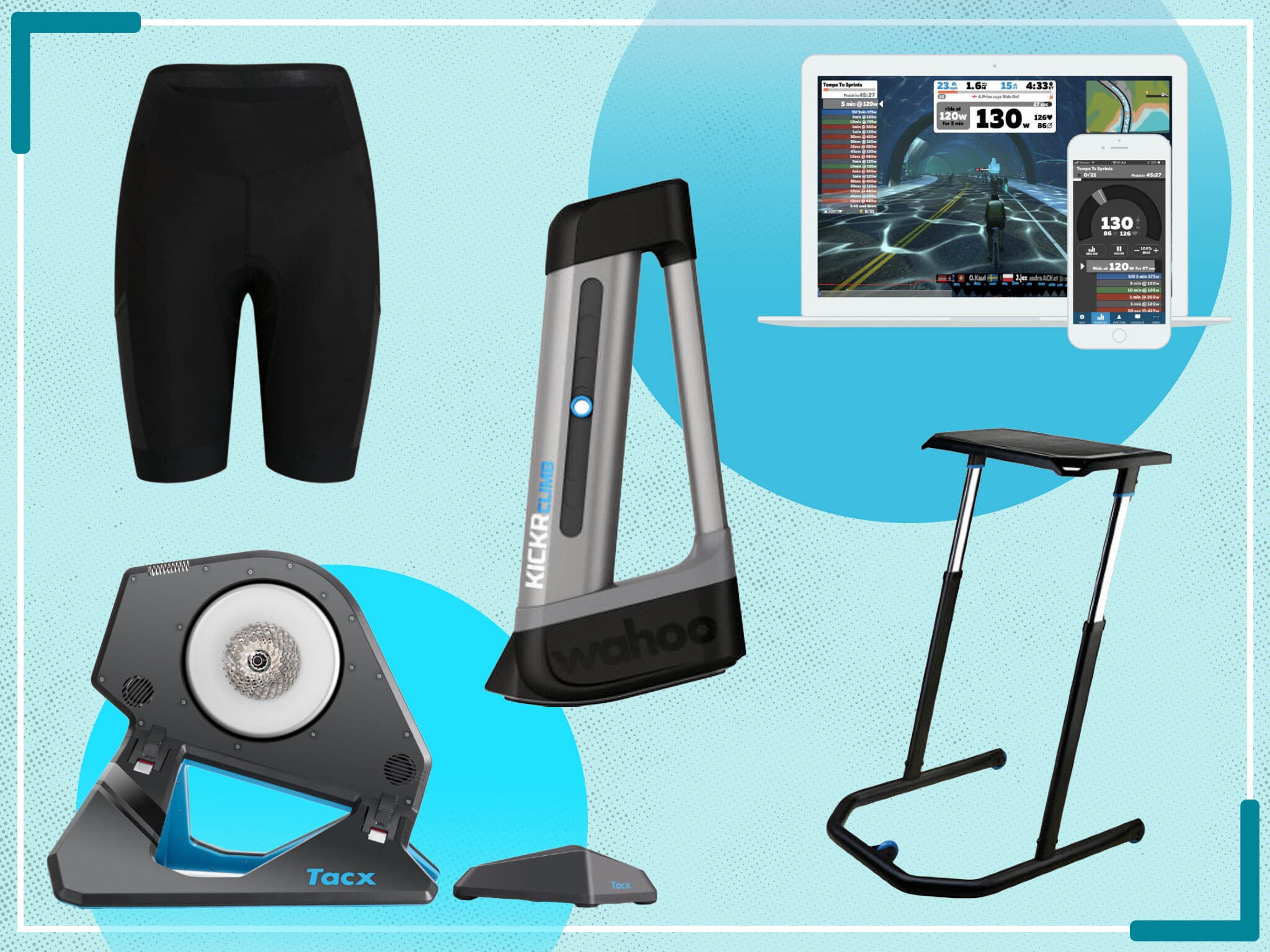 Discover turbo and smart trainers, kit, hardware, accessories and more