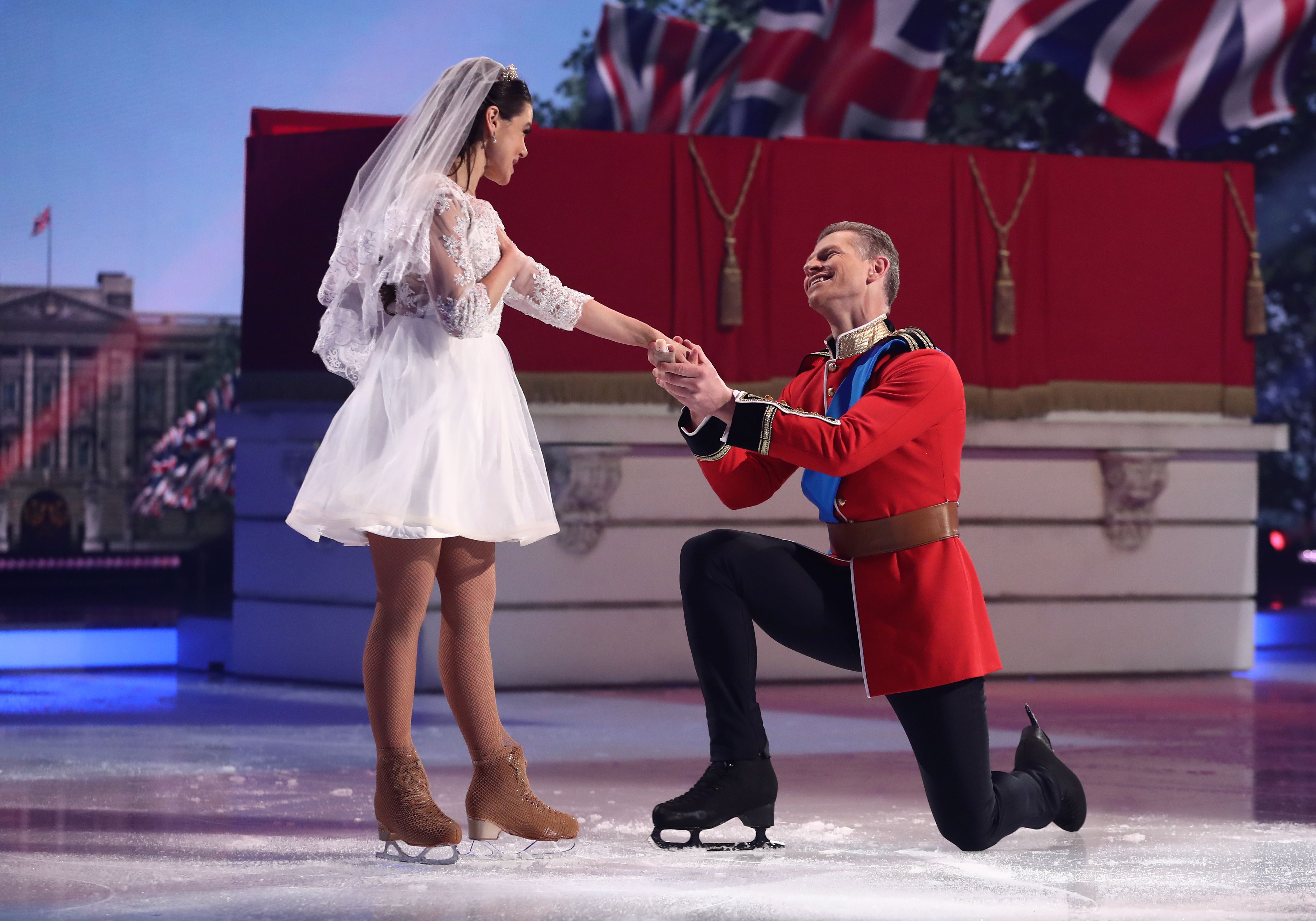 The pro skater was forced to drop out of Dancing on Ice