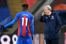 Crystal Palace desperate for Wilfried Zaha to return, Roy Hodgson admits
