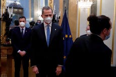 Former king absent as Spain marks 40 years since failed coup