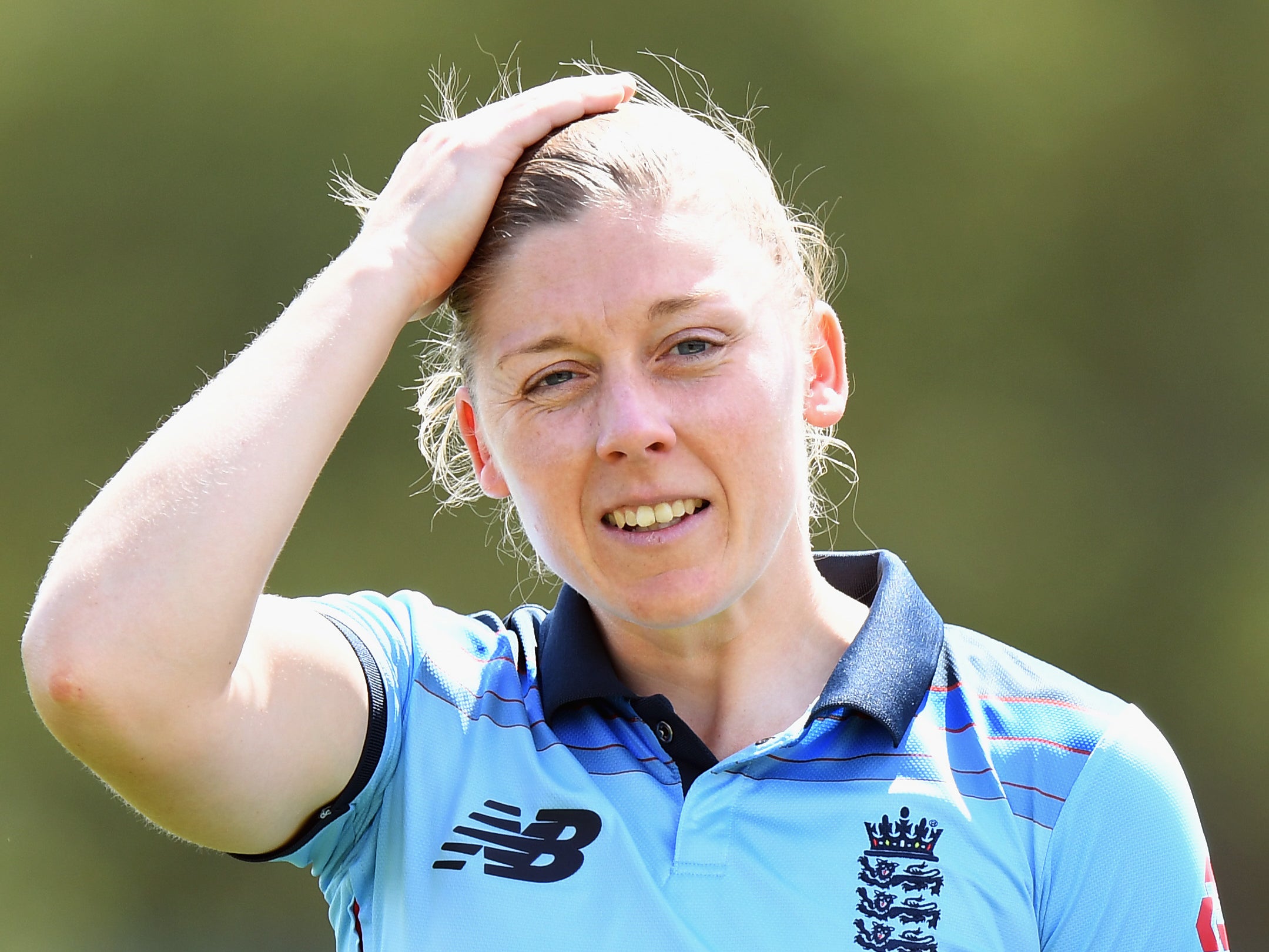 England cricket captain Heather Knight
