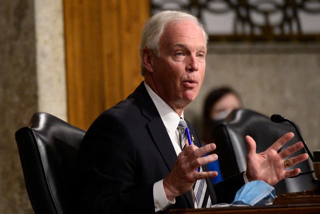 <p>Senator Ron Johnson recently suggested the climate crisis would be a positive because it would warm up his home state of Wisconsin </p>