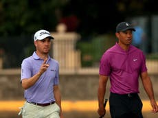 ‘I’m sick to my stomach’: Justin Thomas leads golf world’s reaction to Tiger Woods car crash 