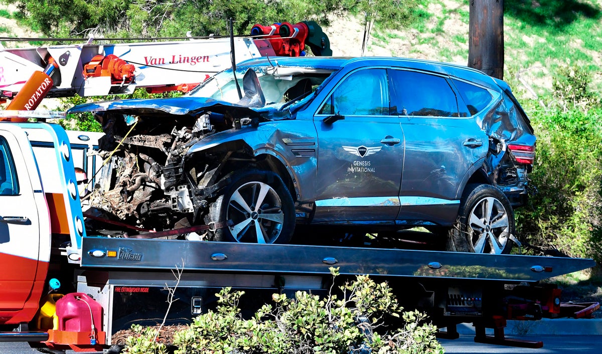 pix David Spade Tiger Woods timeline of tiger crash golf star had