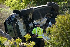 Road where Tiger Woods crashed is known for high speeds